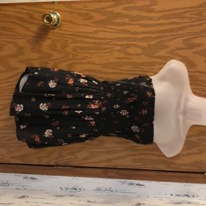 Tube top romper